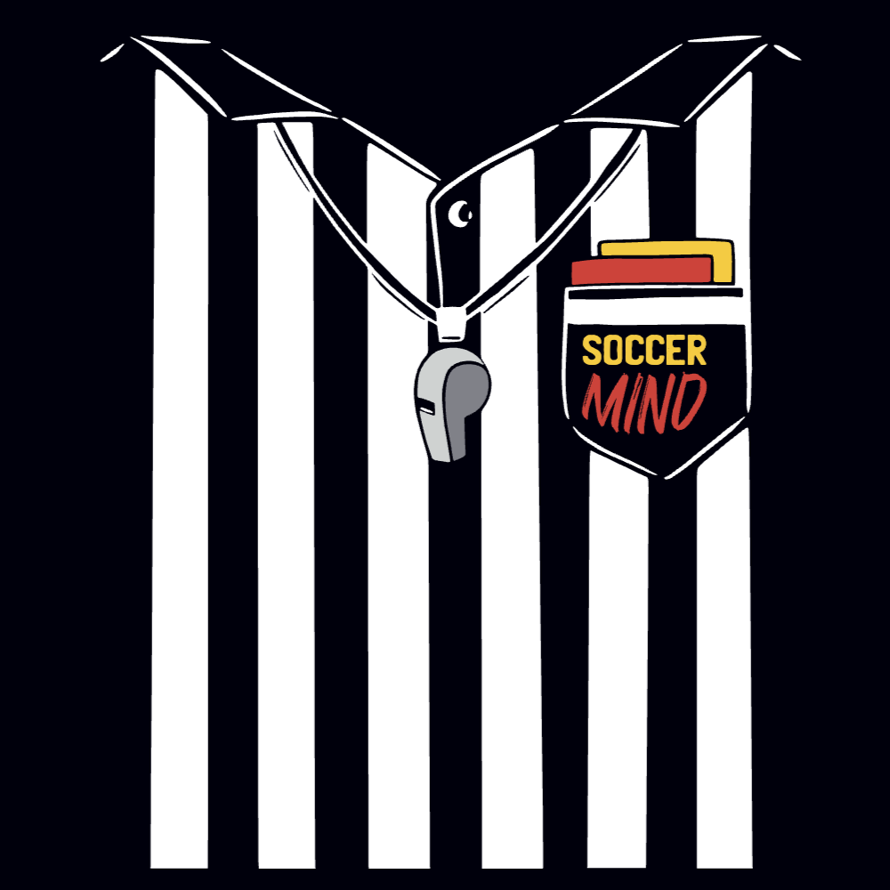 Soccer referee editable t-shirt template | Create Designs