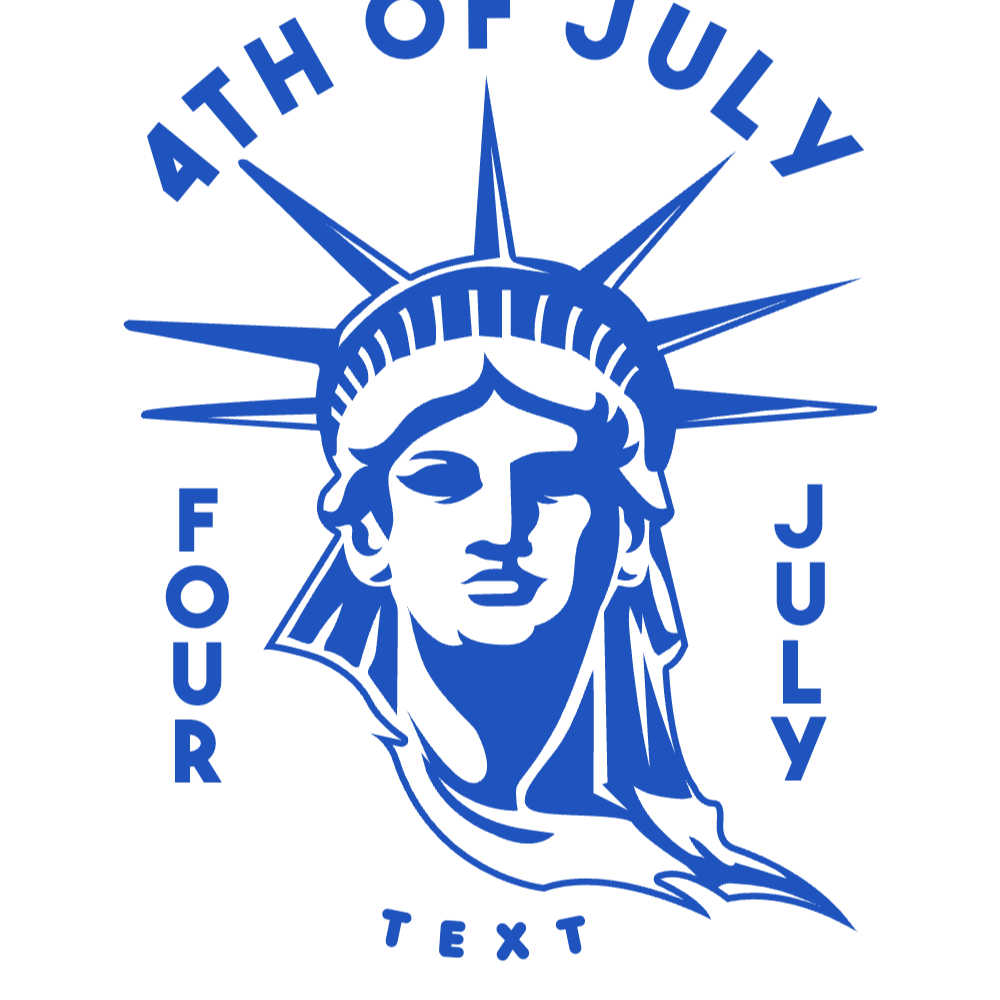 Statue of liberty editable t-shirt template | T-Shirt Maker