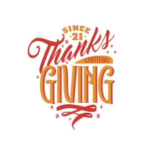 Thanksgiving lettering editable t-shirt template