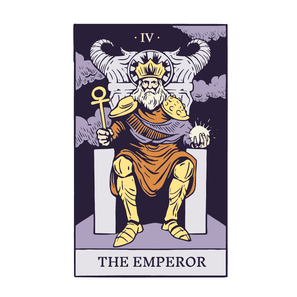 The emperor editable t-shirt template