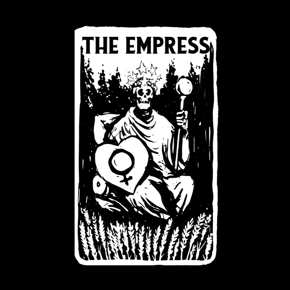 The empress editable t-shirt template