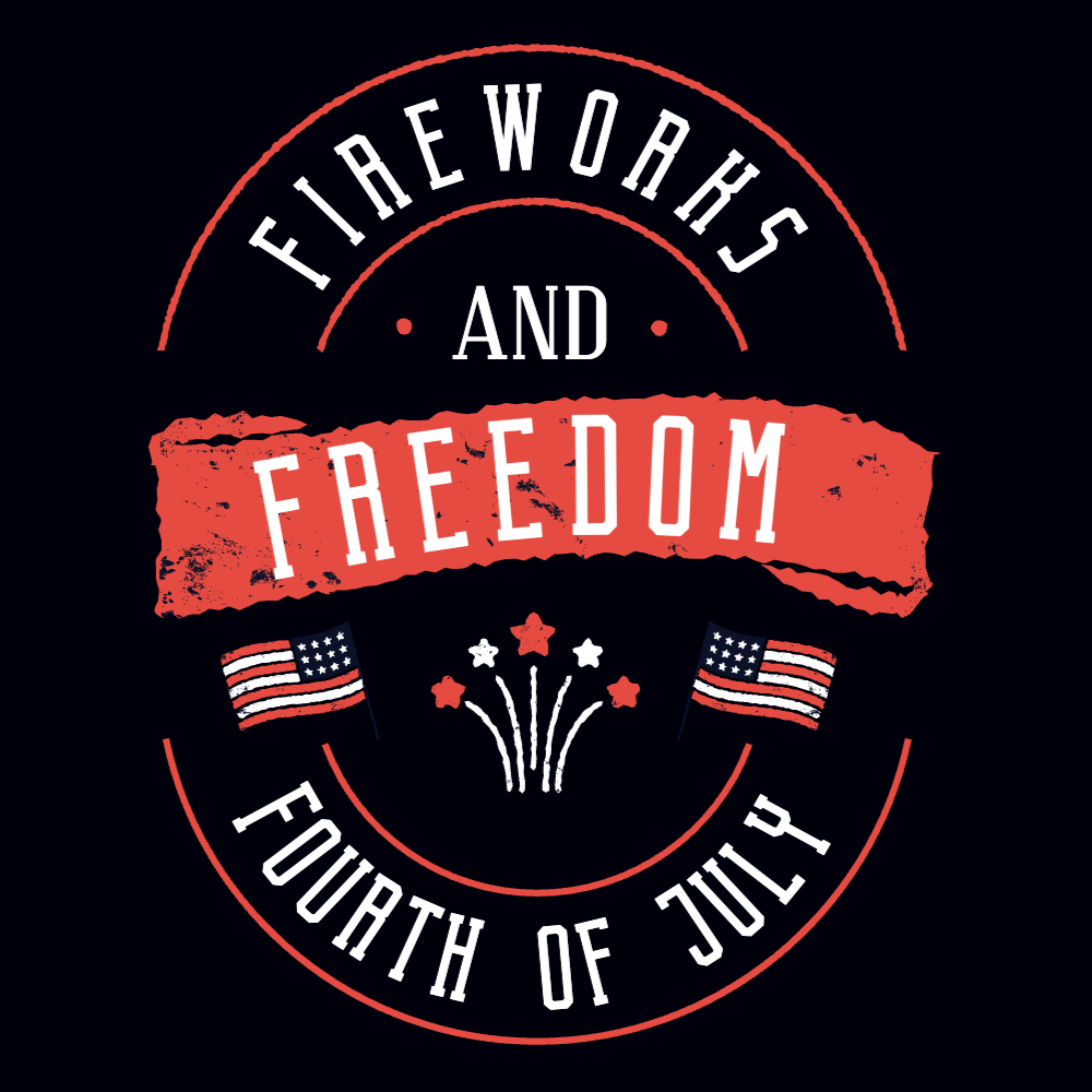 USA freedom t-shirt template editable | T-Shirt Maker