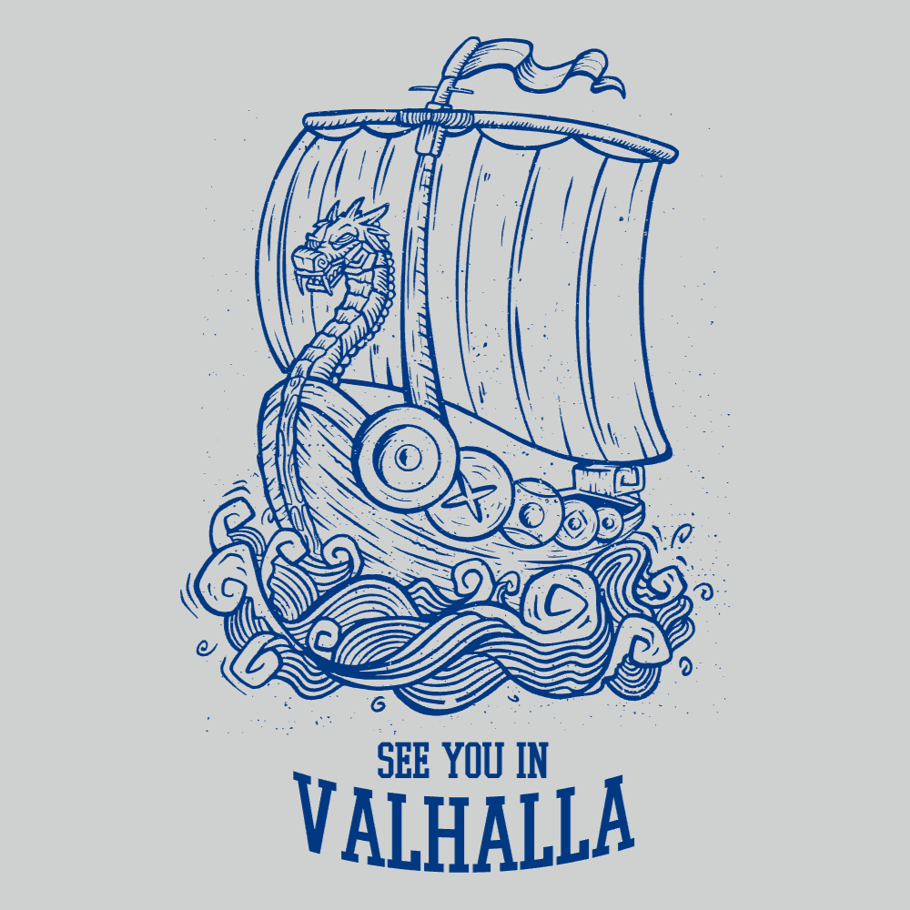 Viking ship t-shirt template editable | Create Online