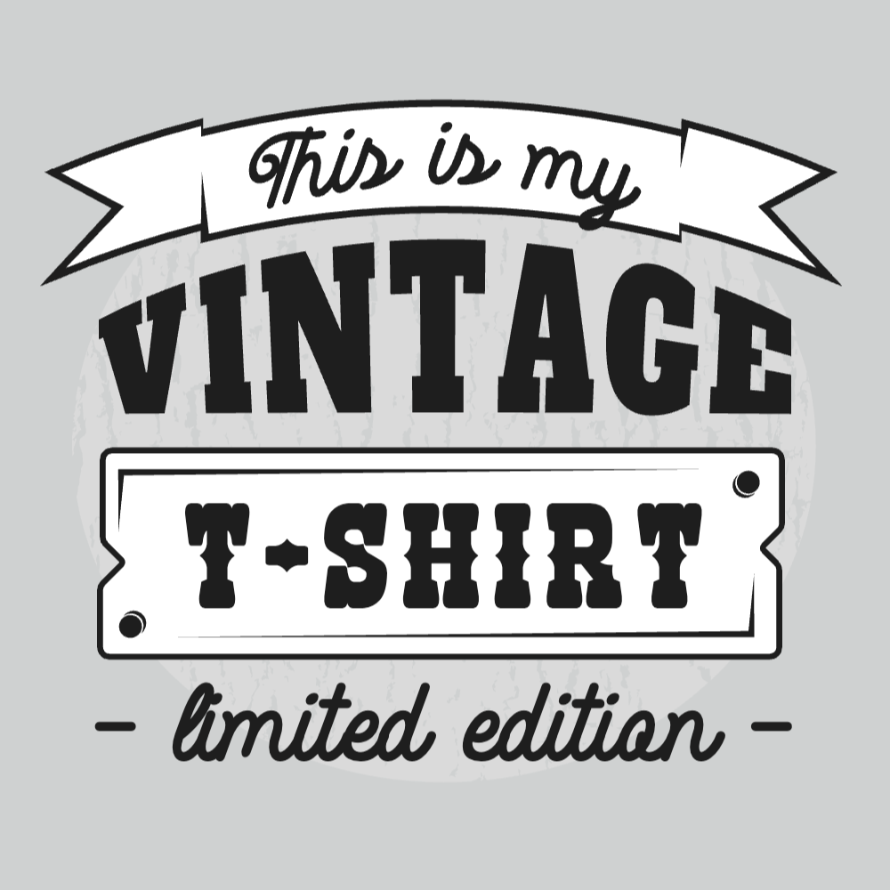 Vintage badge editable t-shirt template | T-Shirt Maker