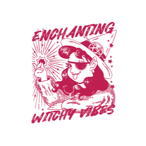 Cube witch editable t-shirt design template