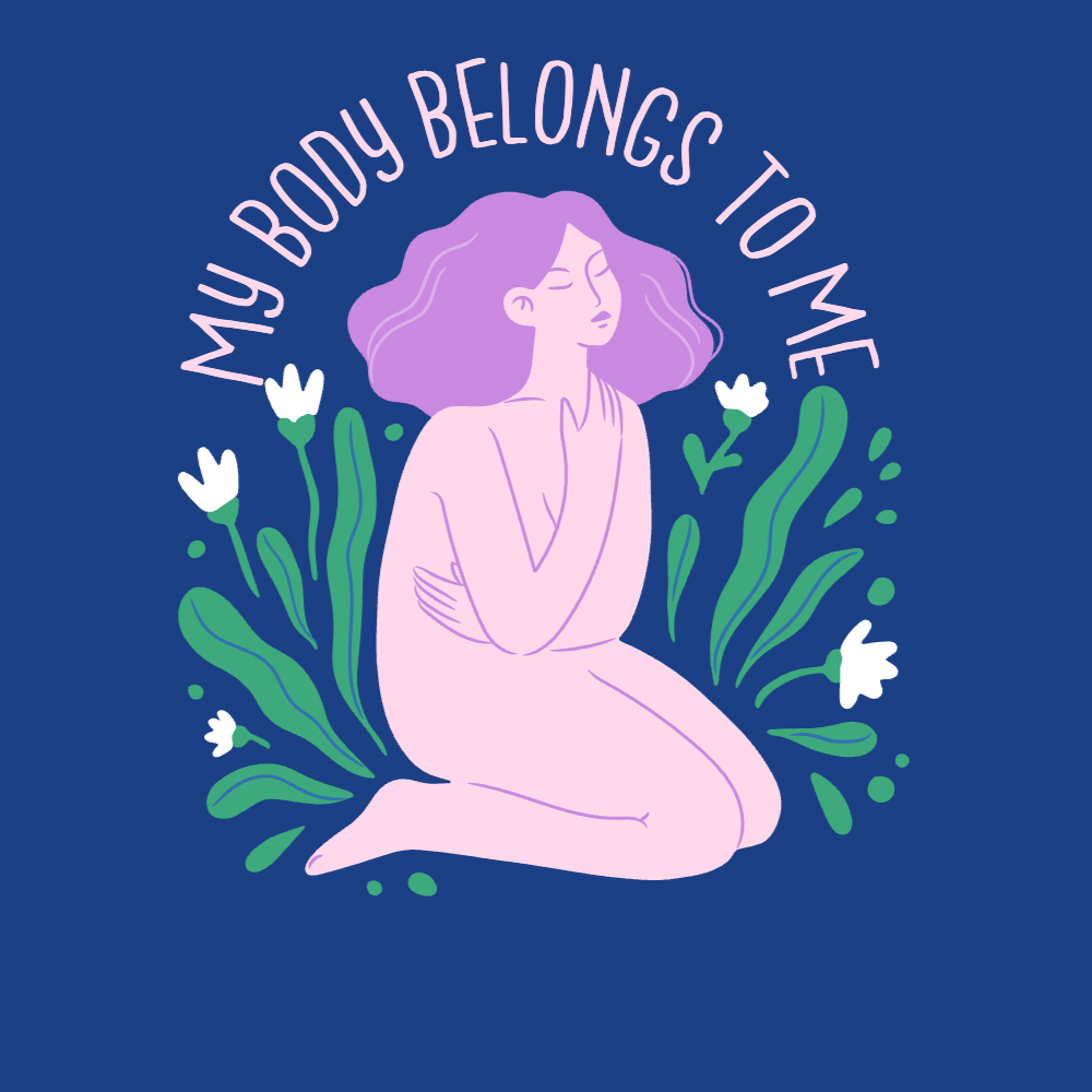 Woman body naked editable t-shirt template | Create Merch Online