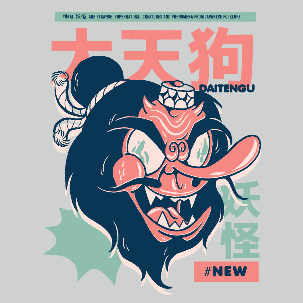 Yokai monster editable t-shirt template | Create Online