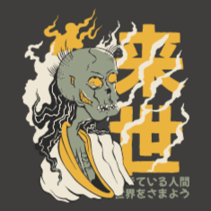 Yurei editable t-shirt template | Create Designs