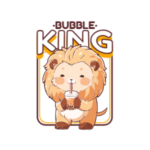 Bubble king tea editable t-shirt template