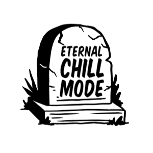 Chill mode grave editable t-shirt template