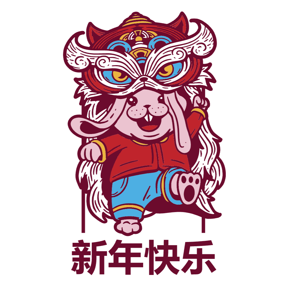 chinese-dragon-rabbit-editable-t-shirt-template