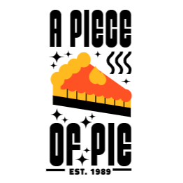 Piece of pie editable t-shirt template