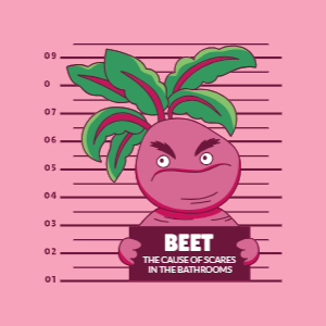 Prision beet editable t-shirt template