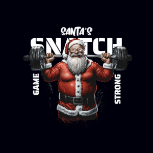 Santa's snatch editable t-shirt template