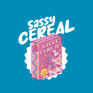 Sassy cereal editable t-shirt template