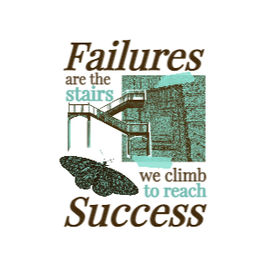Success quote editable t-shirt template