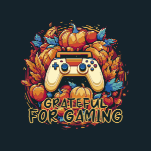 Thanksgiving gaming editable t-shirt template