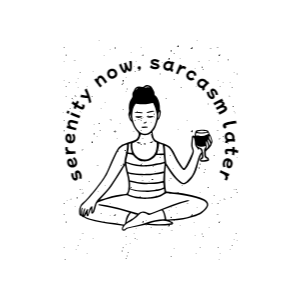 Wine yoga editable t-shirt template