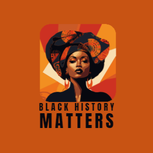 Woman black history editable t-shirt template