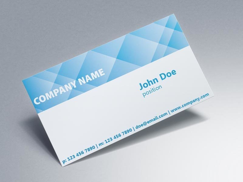 Crossing Check Corporate Business Card