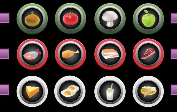 Iconos de pantalla táctil Iconos de pantalla táctil