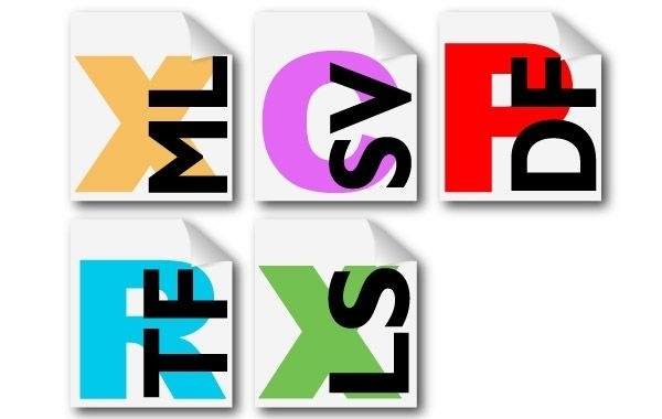 Dateierweiterungssymbole