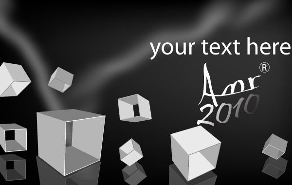 Weißer Würfel-Hintergrund