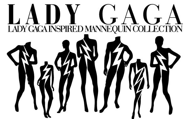 Vectores del maniquí de Lady Gaga