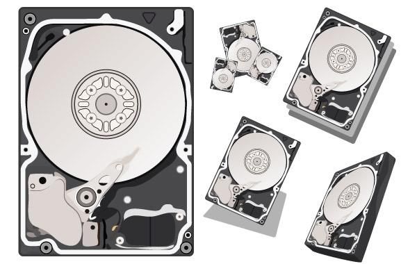 Harddisk Vector Harddisk Vector