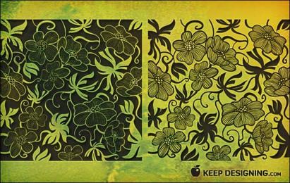 Art-Deco-Blumen