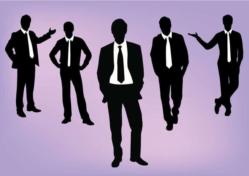 Silhouette Dynamic Corporate People Pack