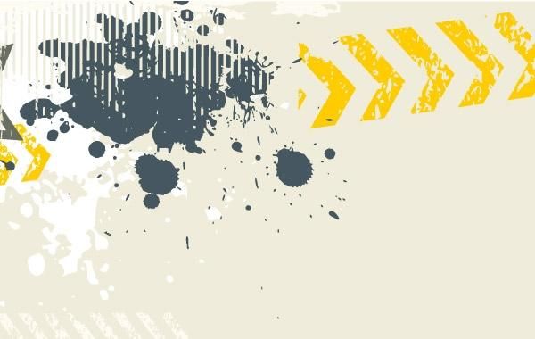 Splashed Paint Background - Vector download