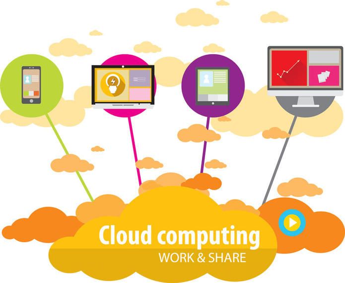 Modern Technology Communication Infographic Modern Technology Communication Infographic