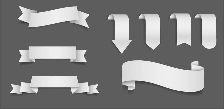 Paquete de cinta creativa 3D gris Paquete de cinta creativa 3D gris