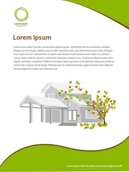 Beautiful Real Estate Leaflet Template Beautiful Real Estate Leaflet Template