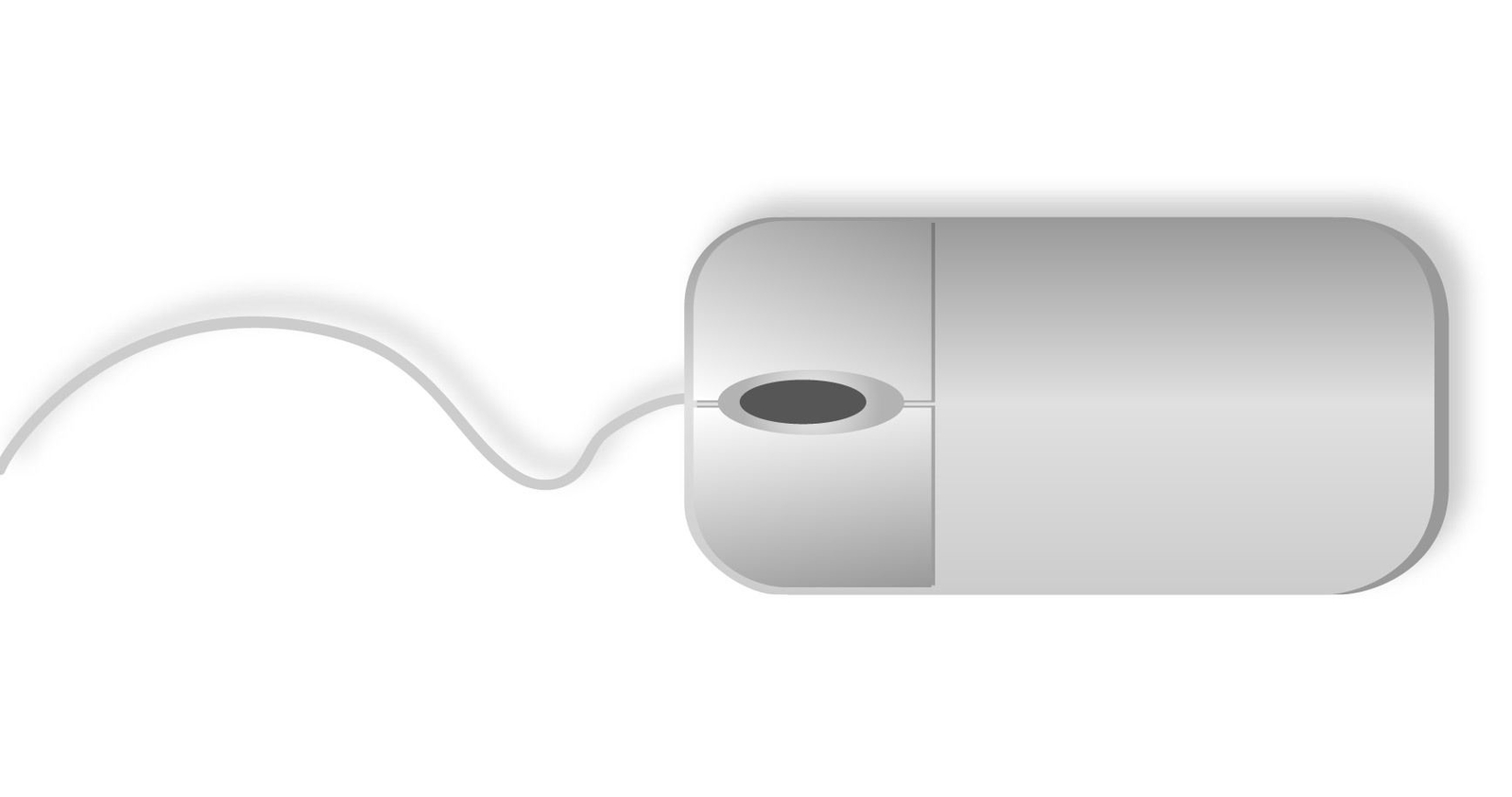 Schöne moderne Computermaus