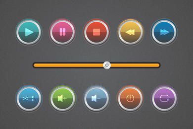 Pacote de kit de reprodutor de música
