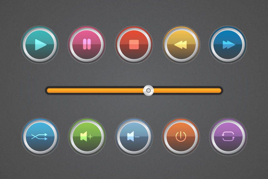 Pacote de Kit do Music Player Pacote de Kit do Music Player