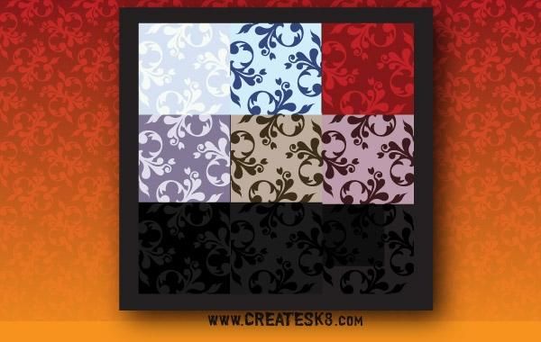 Free illustrator scrap booking seamless pattern Free illustrator scrap booking seamless pattern