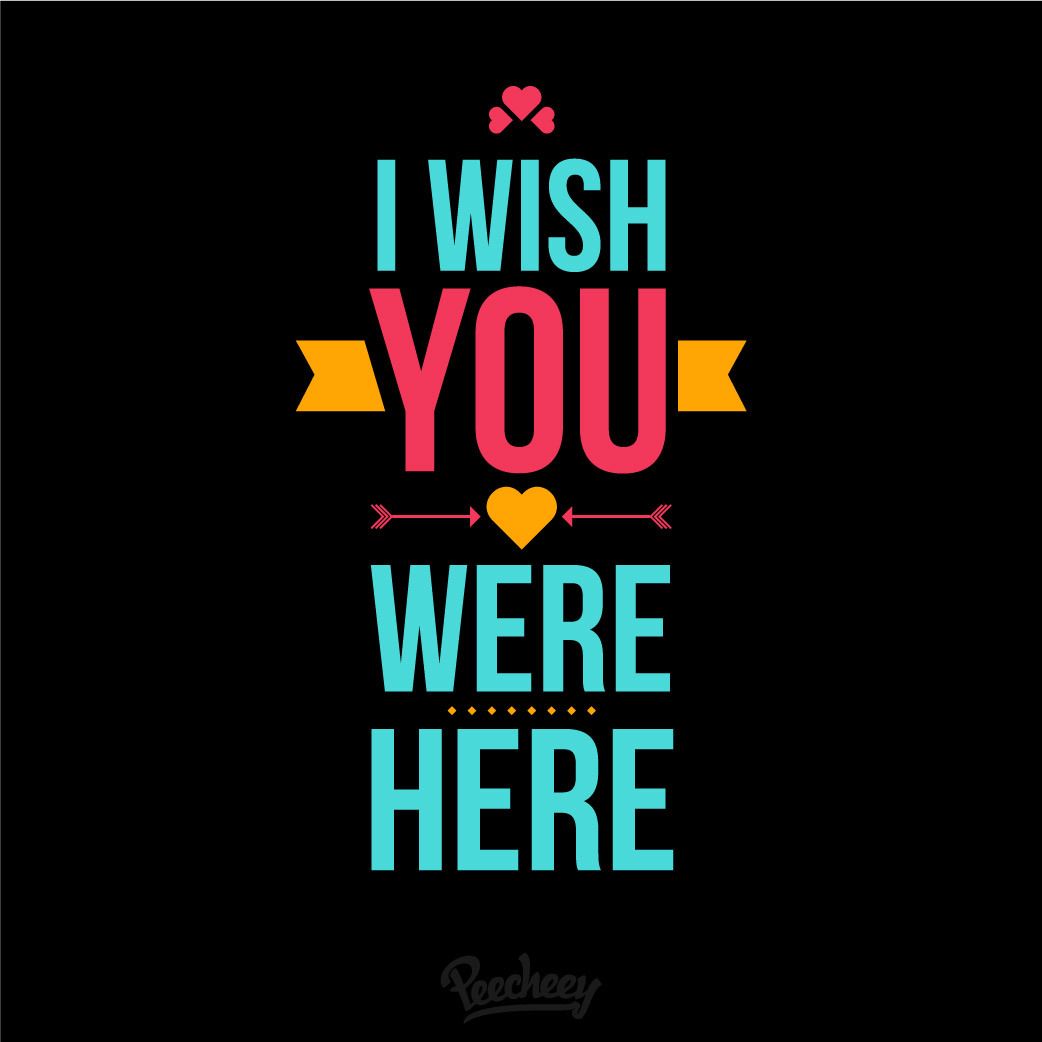 Wish & Greeting Message Typography