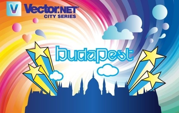 Vector de la ciudad de Budapest