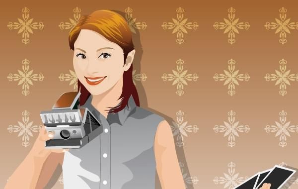 Beautiful girls vector 13 Beautiful girls vector 13