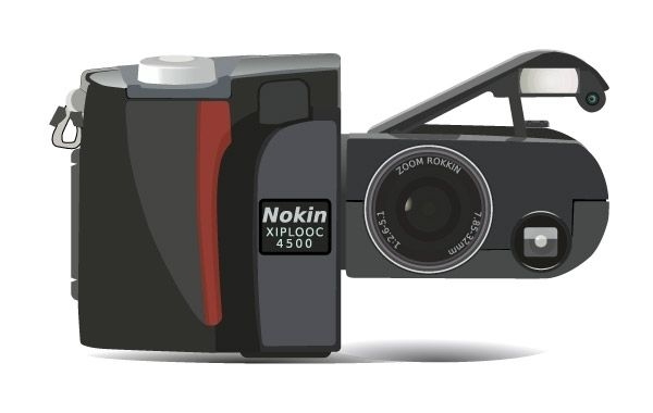 Imágenes prediseñadas de cámara digital Nikon Coolpix