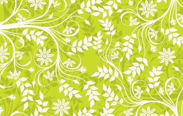 Green Background Pattern Vector