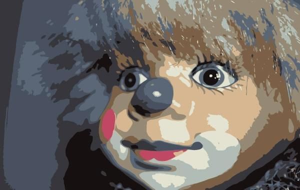 Cara de muñeca de miedo Cara de muñeca de miedo