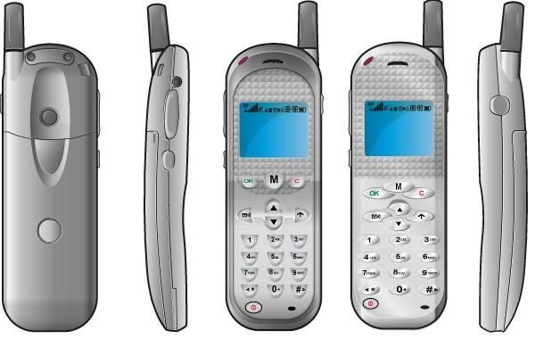 Vetor de celular grátis Vetor de celular grátis