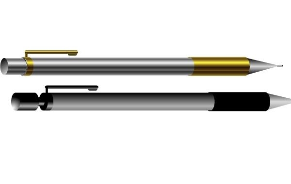 Dos bolígrafos vectoriales gratis