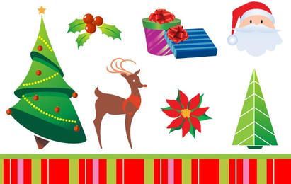 Conjunto de vacaciones de Navidad