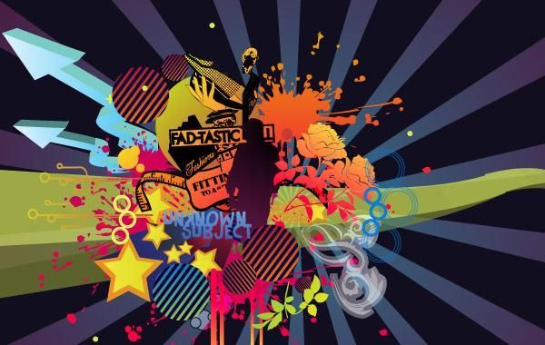 Combined Shapes Vector Graphic Combined Shapes Vector Graphic