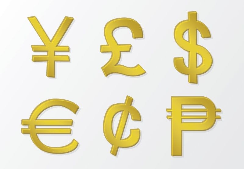 Símbolos de dinero
